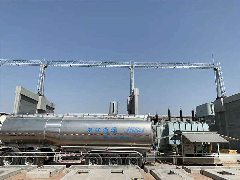  我司為某變電所提供高品質變壓器油